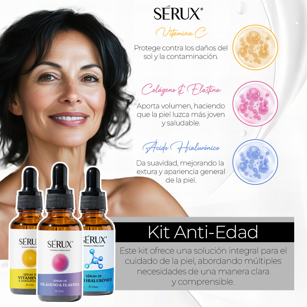 KIT ANTI EDAD SÉRUX