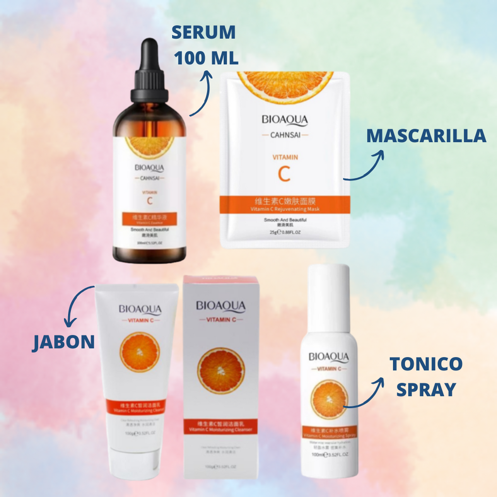 KIT VITAMINA C BIOAQUA X4