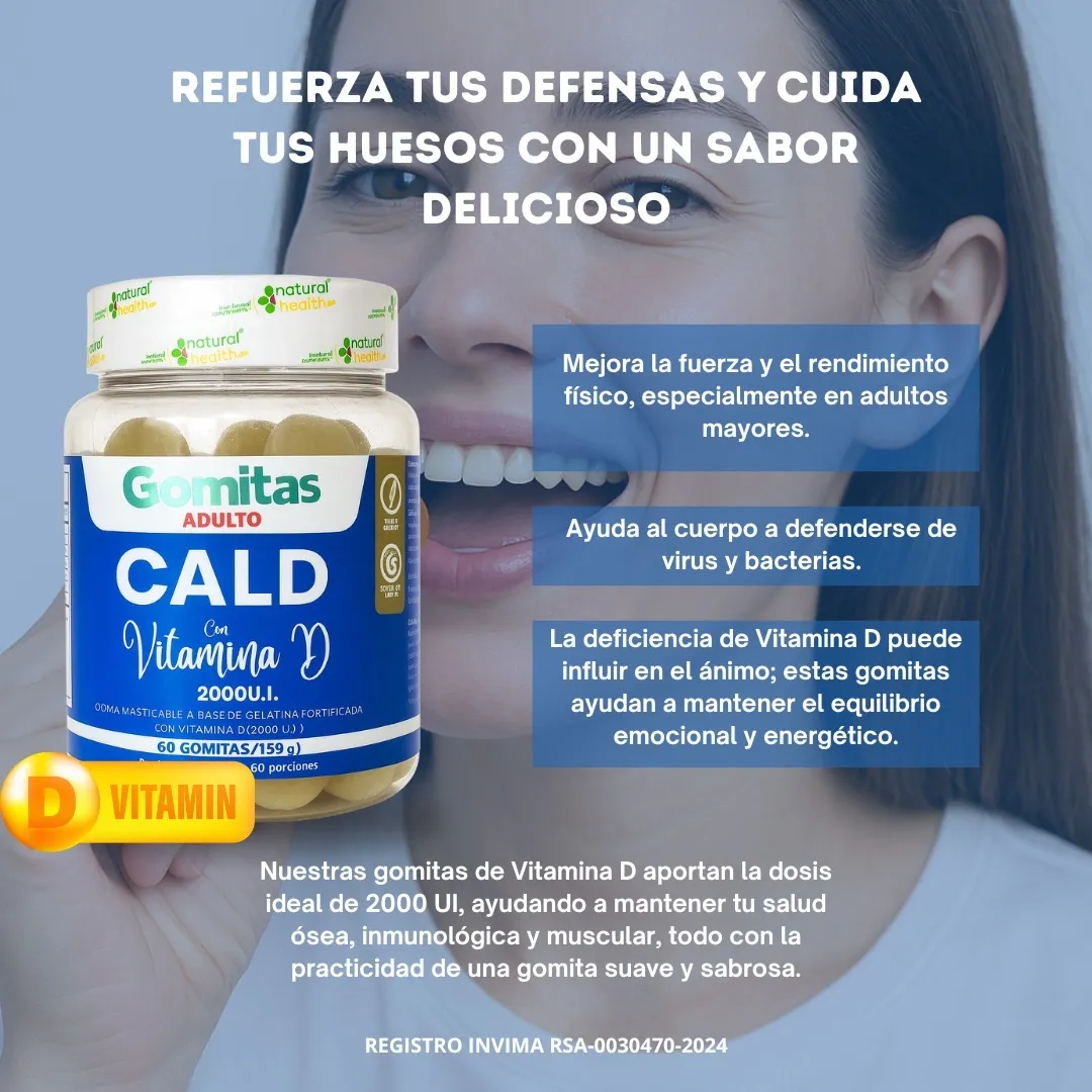 GOMITAS de VITAMINA D