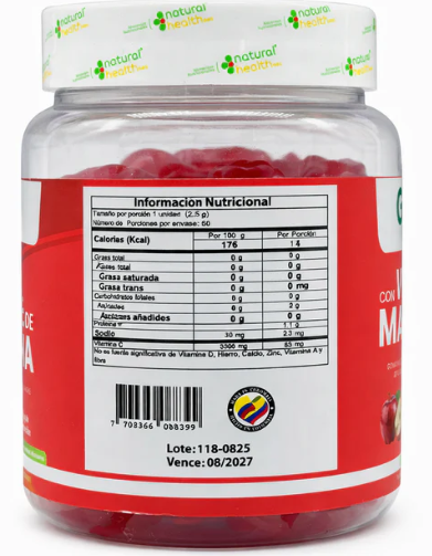 Gomitas Vinagre Manzana + Vitamina C