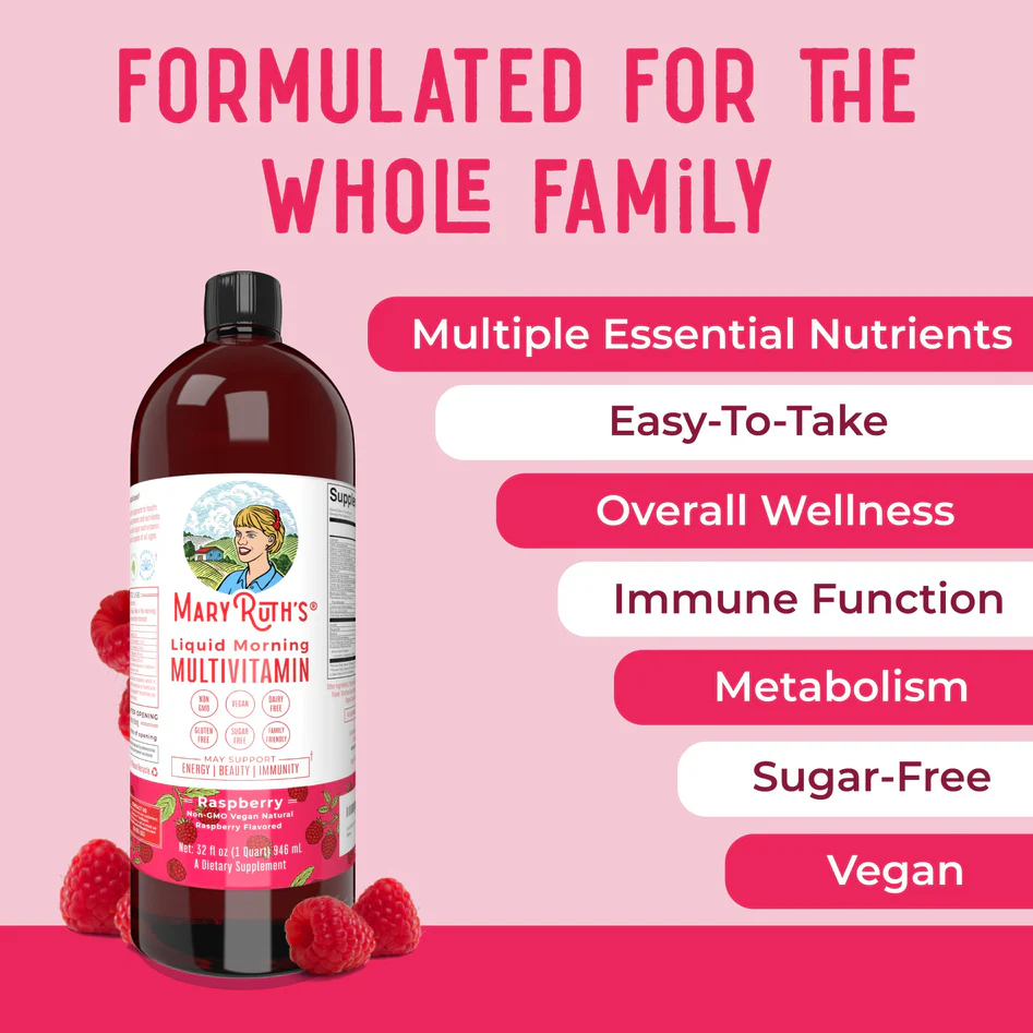 Maryruth Multivitamínico sabor frambuesa