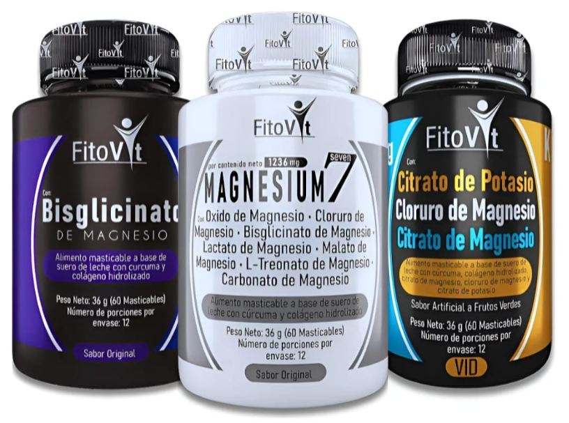 PACK BISGLICINATO + MAGNESIUM 7 + CITRATOS