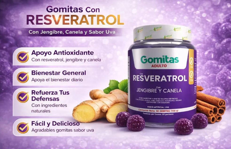 GOMITAS de RESVERATROL