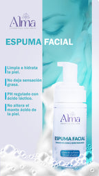 ESPUMA FACIAL LIMPIADORA ALMA