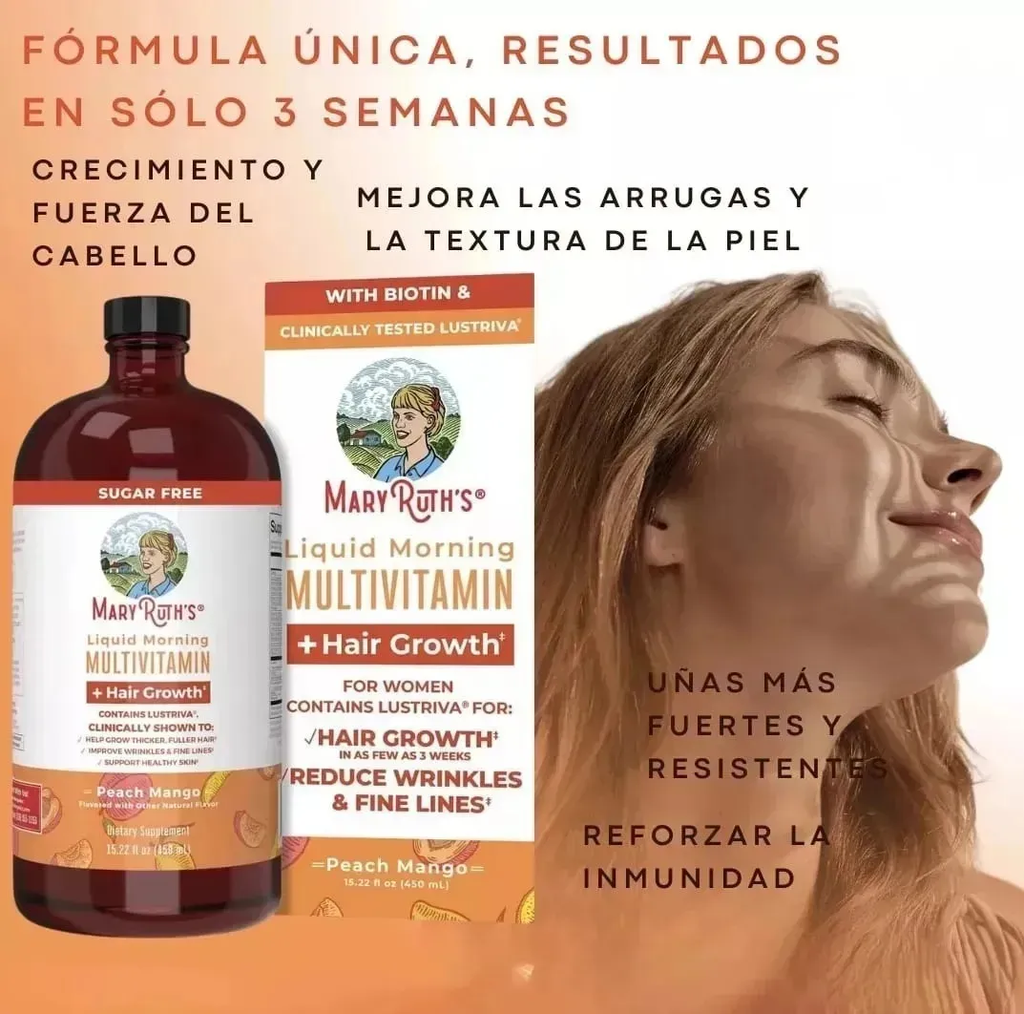 MaryRuth’s Multivitamin + Hair Growth