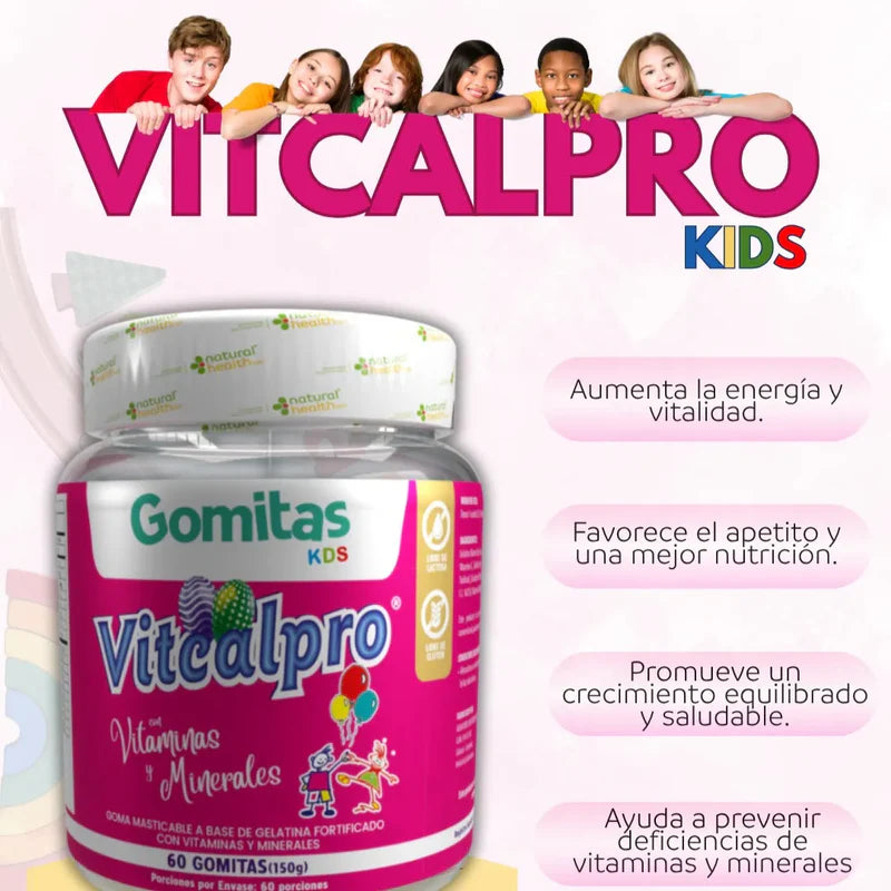 GOMITAS VITCALPRO KIDS