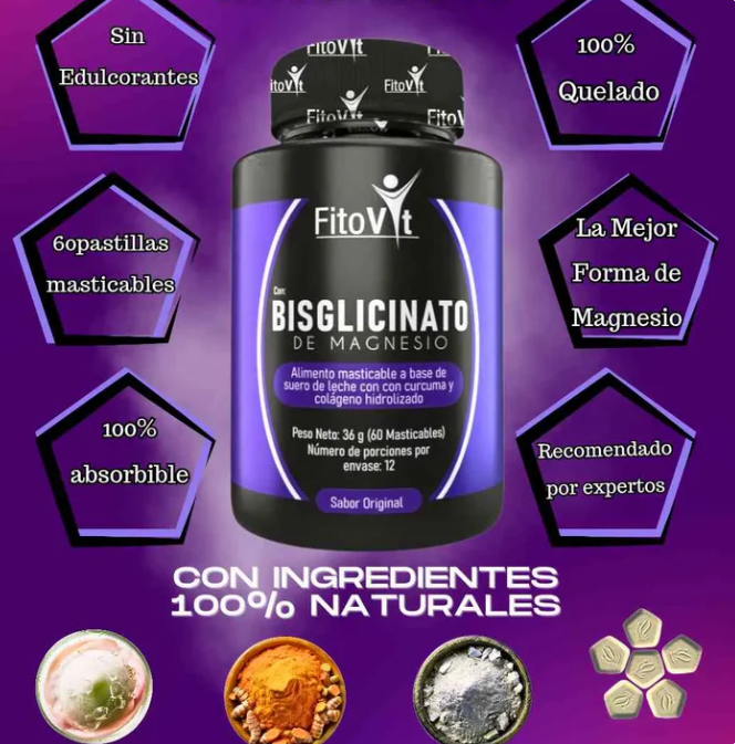 PACK BISGLICINATO + MAGNESIUM 7 + CITRATOS