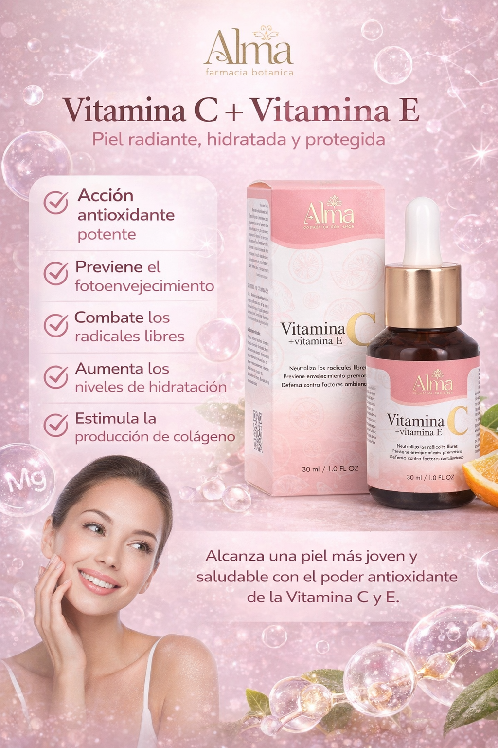 VITAMINA C + VITAMINA E  - ALMA
