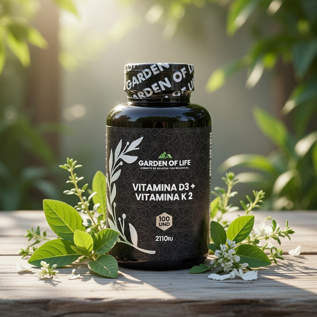 Vitamina D3 + Vitamina K2, Garden INVIMA