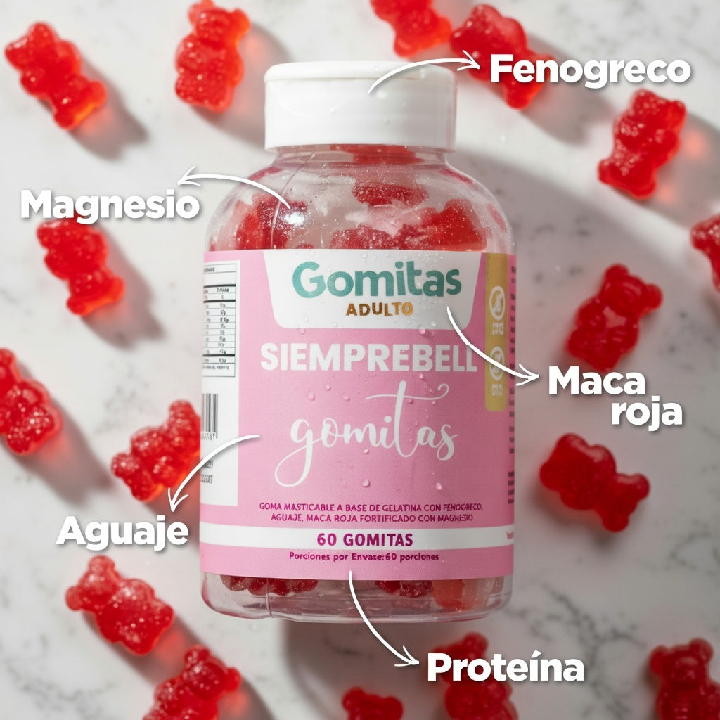 GOMITAS SIEMPREBELL ADULTO