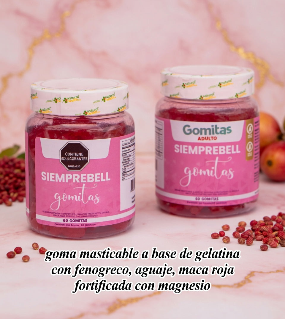 GOMITAS SIEMPREBELL ADULTO X 2 UND