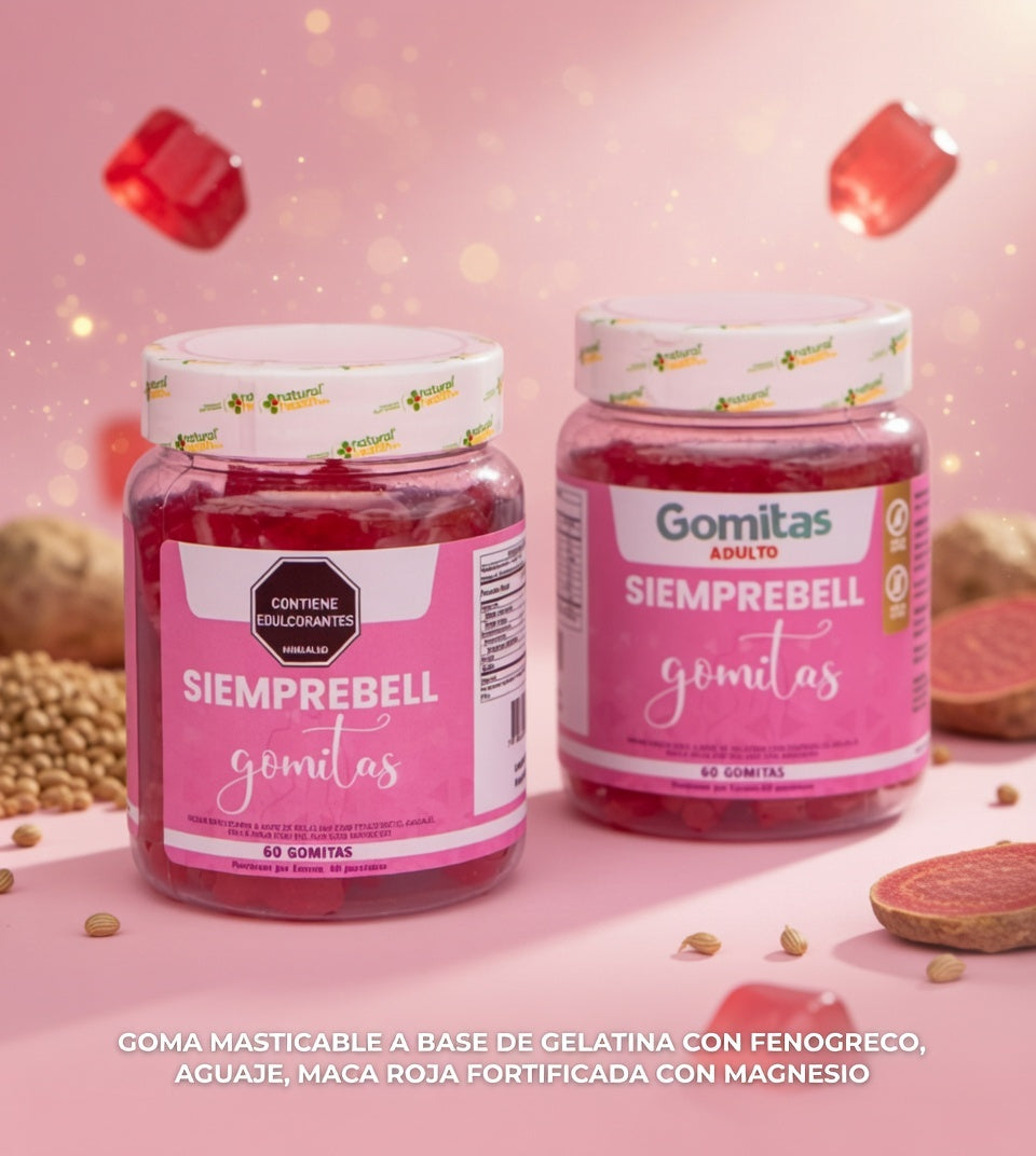 GOMITAS SIEMPREBELL ADULTO X 2 UND