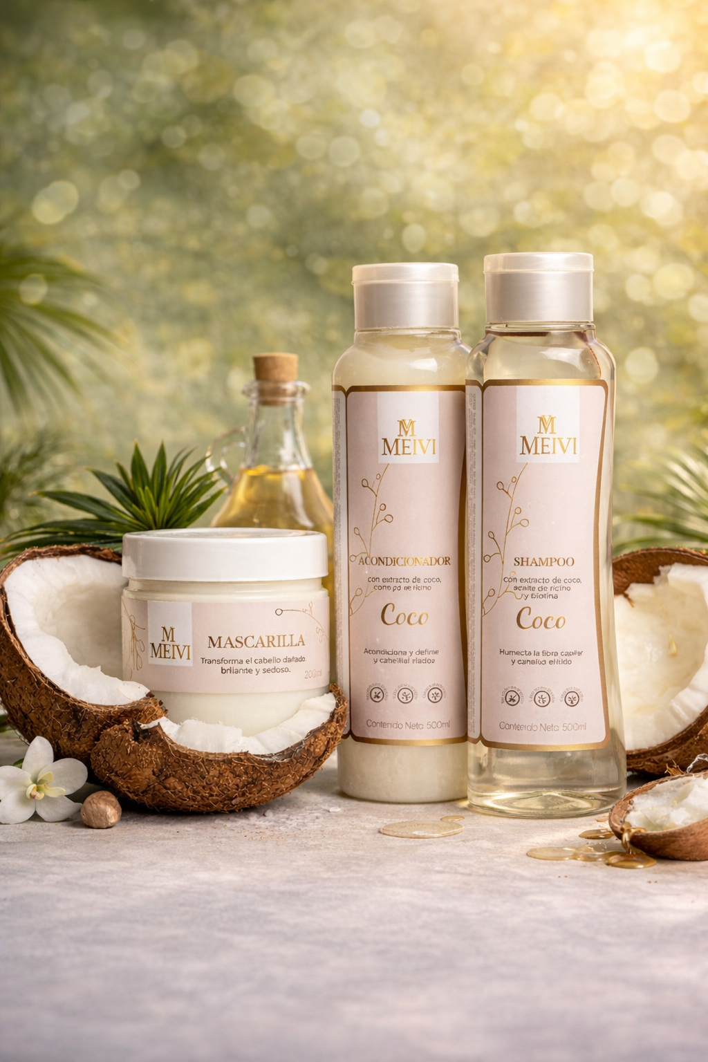 KIT CAPILAR MEIVI – RIZOS DE COCO